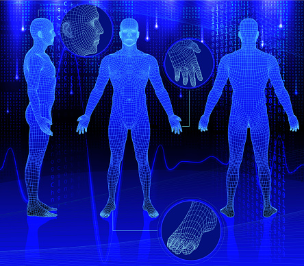 Three dimensional bodies on abstract background