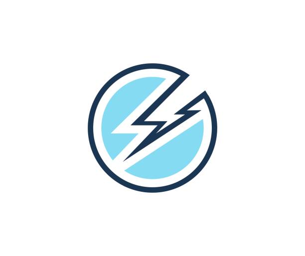 Thunder icon This illustration/vector you can use for any purpose related to your business. power in nature stock illustrations