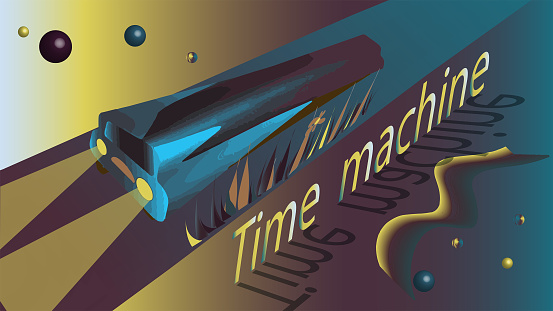 Time machine in the space of the universe