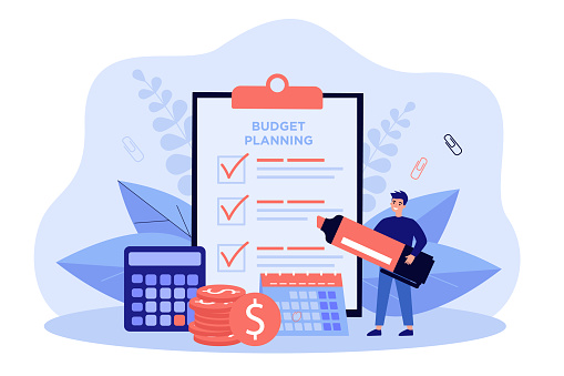 Tiny person planning budget