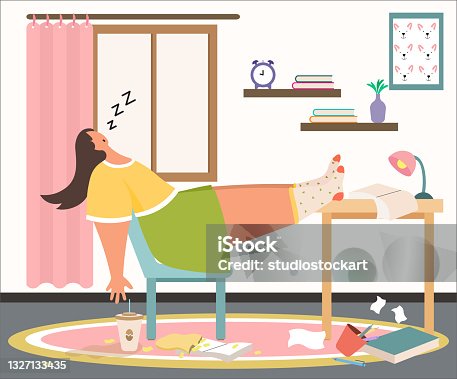 istock Tired of work 1327133435
