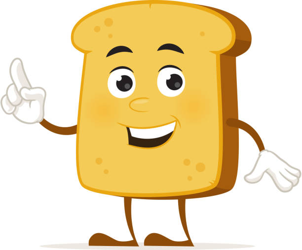 Royalty Free Bread Slice Clip Art, Vector Images & Illustrations - iStock