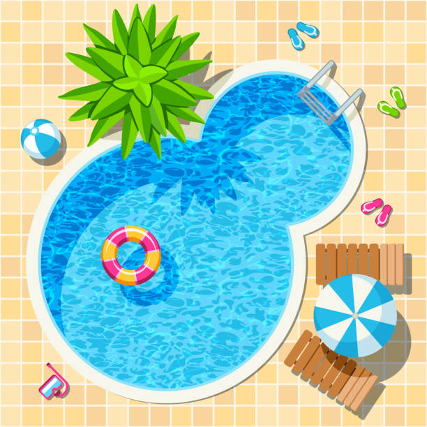 Royalty Free Swimming Pool Clip Art, Vector Images