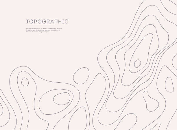 Topographic map background concept with space for your text. Topographic map contour background.  Map mockup infographics. Topographic map background concept with space for your text. Topographic map contour background.  Map mockup infographics. map designs stock illustrations