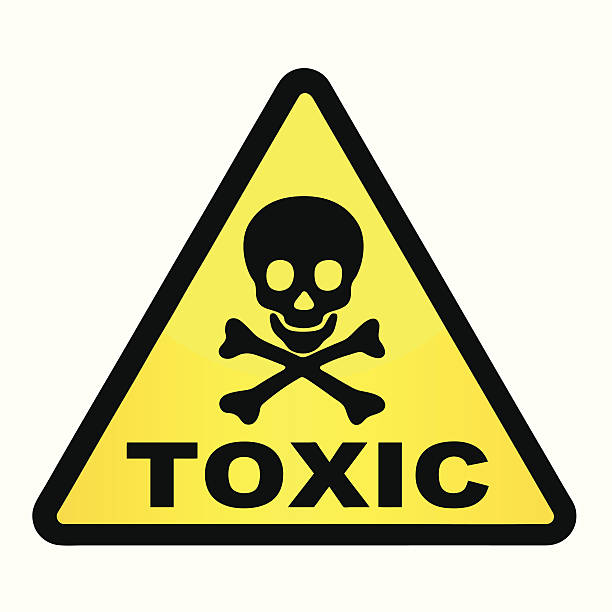 Toxic. Toxic. poisonous stock illustrations