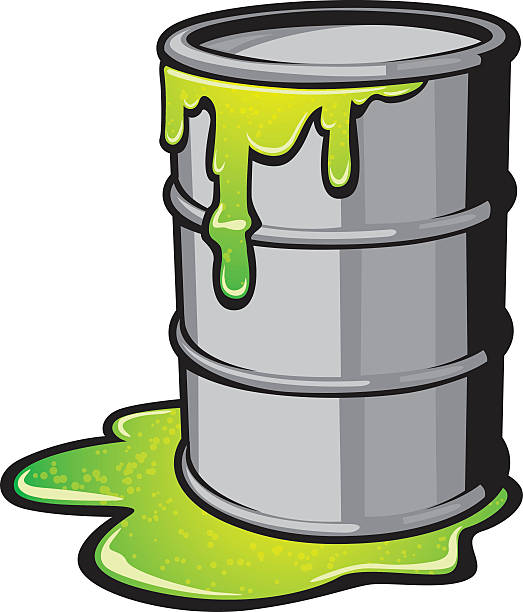 Best Cartoon Of A Toxic Waste Barrel Illustrations ...