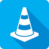 istock Traffic Cone Icon Silhouette 2 894155838