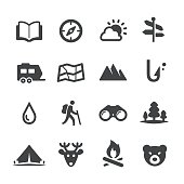 Travel and Camping Icons