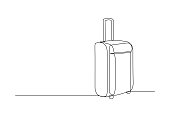 istock Travel suitcase 1162490532