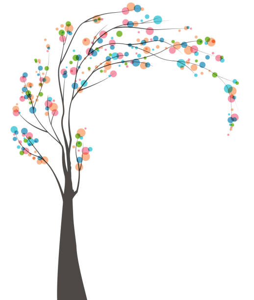 bildbanksillustrationer, clip art samt tecknat material och ikoner med träd med löv - tree of life