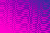 Modern and trendy abstract background. Geometric design with a beautiful gradient of curves and colors. This illustration can be used for your design, with space for your text (colors used: Pink, Purple, Blue). Vector Illustration (EPS10, well layered and grouped), wide format (3:2). Easy to edit, manipulate, resize or colorize.