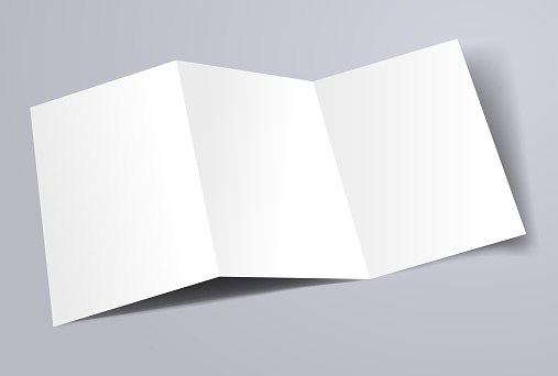 trifold A4 brochure template