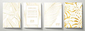 Elegant vector collection for wedding invite, brochure template, restaurant menu
