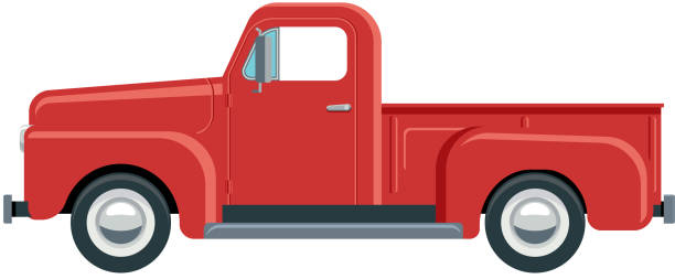 Free Free 137 Old Red Truck Svg SVG PNG EPS DXF File