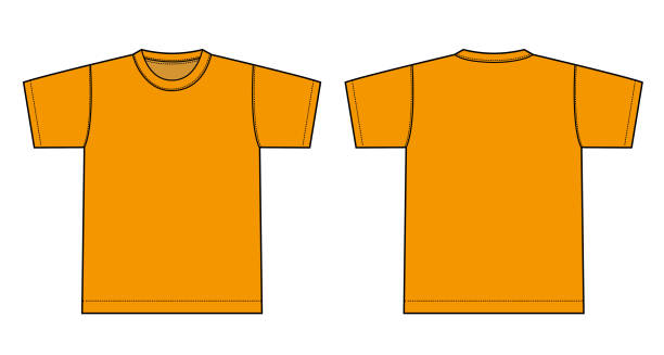 Download Royalty Free Orange Tshirt Clip Art, Vector Images ...