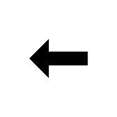 istock turn left icon, arrow vector 1320667884