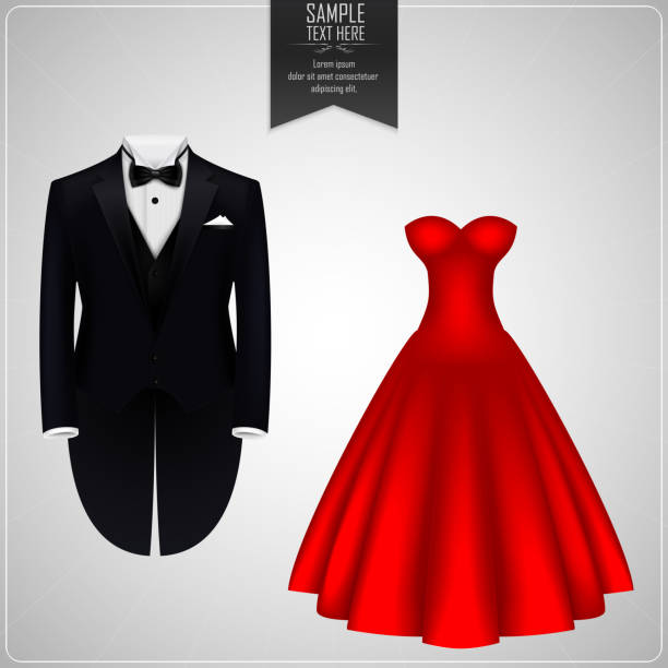 Download Best Prom Dress Illustrations, Royalty-Free Vector ...