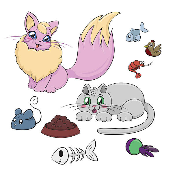 Best Cat Toy Illustrations, Royalty-Free Vector Graphics & Clip Art - iStock