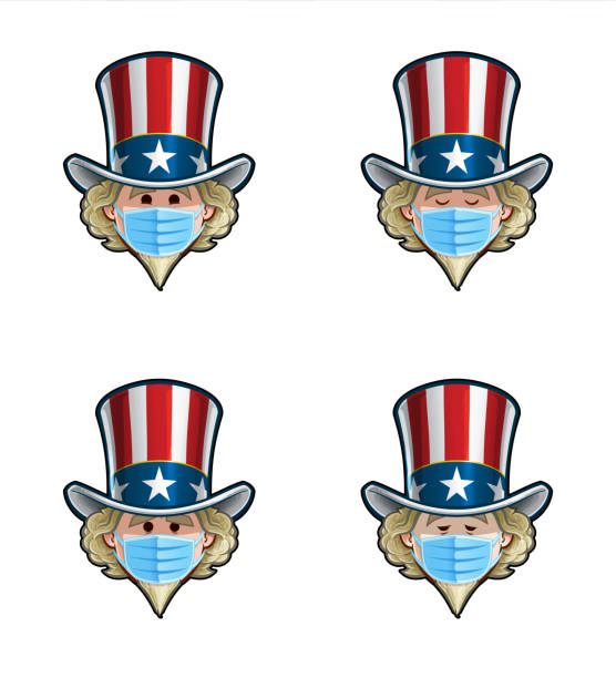 Uncle Sam Vector Emoticons 87197 Vector Art at Vecteezy