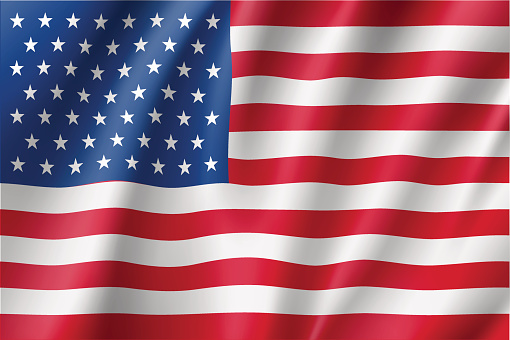 United State Of America Flag Stock Illustration - Download Image Now