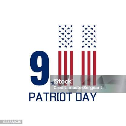 istock 9.11 united states patriot day vector poster 1336836030