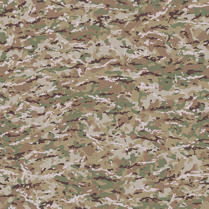United States Style Camouflage Pattern