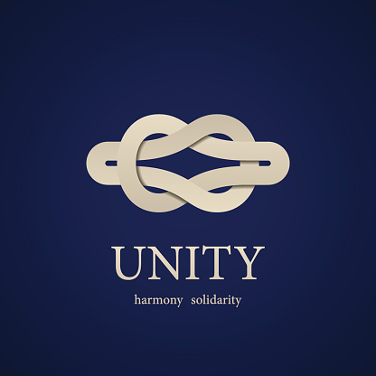 unity knot symbol design template