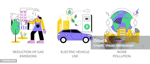 istock Urban environment abstract concept vector illustrations. 1390861095