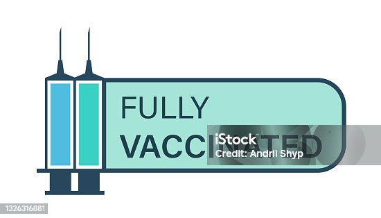istock Vaccinated by two doses. Two syringes with covid 19 vaccines 1326316881