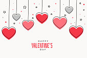 istock valentines day background with hearts and stars 1126906650