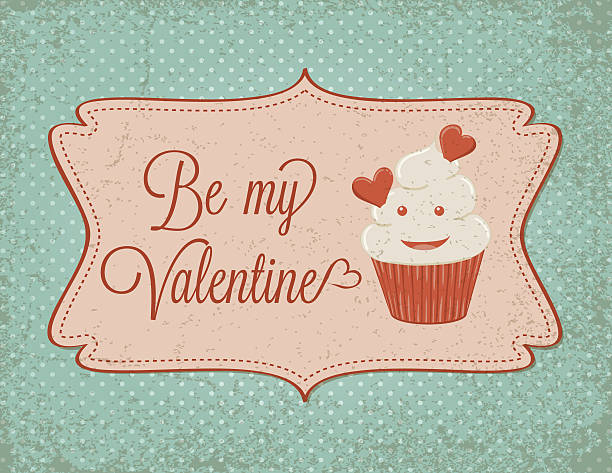 Valentine's Day Card vector art illustration