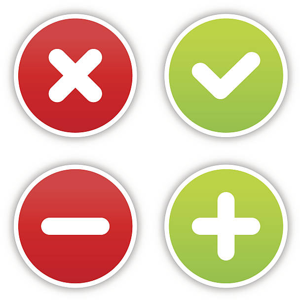 validierung sticker label satin-symbol runde internet knopf shadow - plus minus stock-grafiken, -clipart, -cartoons und -symbole