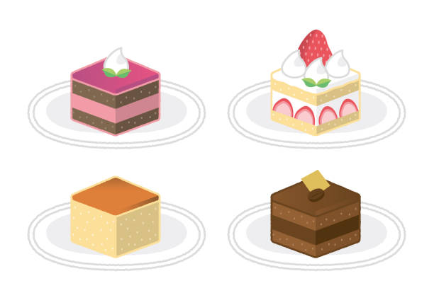 ショートケーキ イラスト素材 Istock