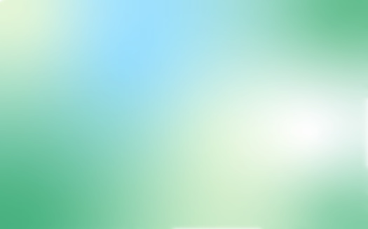 Vector abstract summer background with green and blue gradient for banner poster