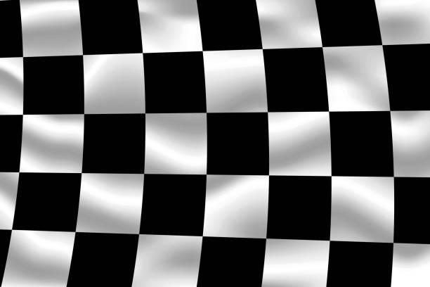 Vector Background Checkered Flag Formula One With Space For Your Text