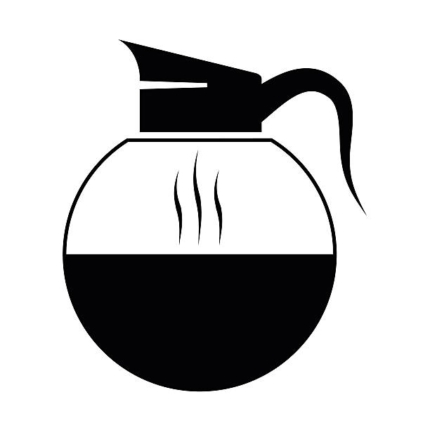 Royalty Free Coffee Pot Clip Art, Vector Images ...
