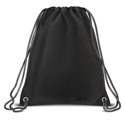 Download Vector Black Mock Up Backpack Bag Stock Illustration ...