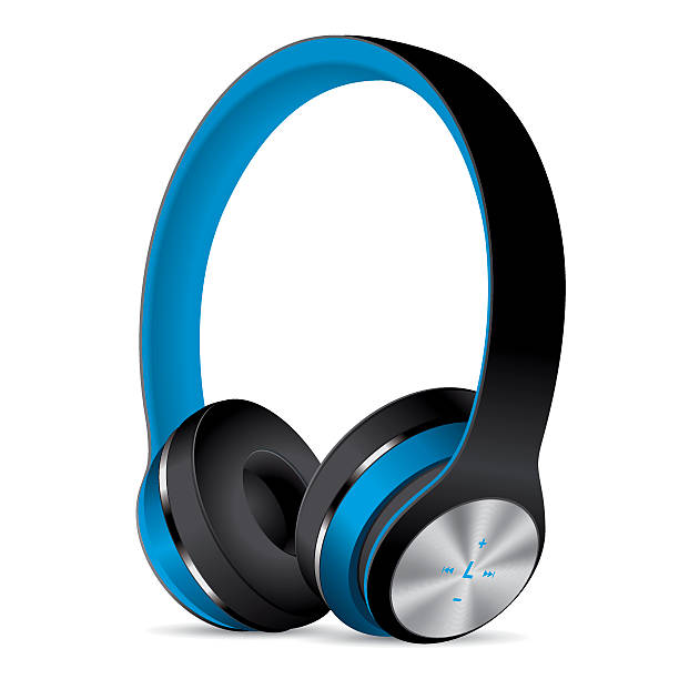vector blue headphones - chelsea 幅插畫檔、美工圖案、卡通及圖標