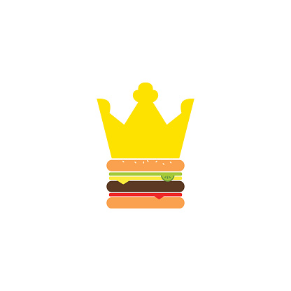 Vector Burger King Illustration