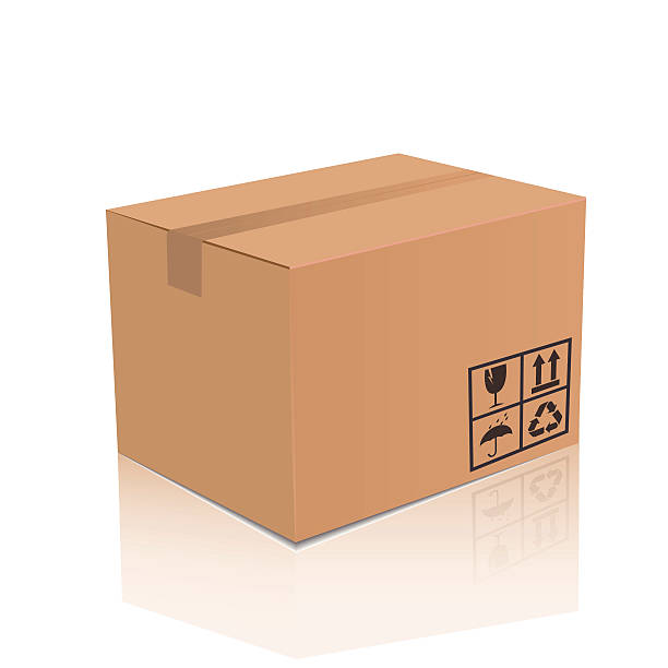 Royalty Free Cardboard Box Clip Art Vector Images Royalty Free Cardboard Box Clip Art Vector Images