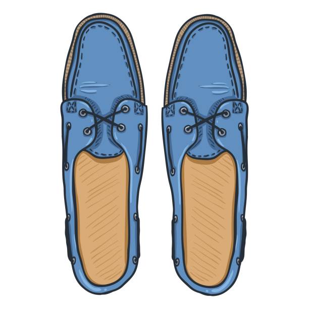 Boat Shoe Illustrations, Royalty-Free Vector Graphics & Clip Art - iStock
