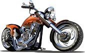 istock Vector Cartoon Motorbike 452732569
