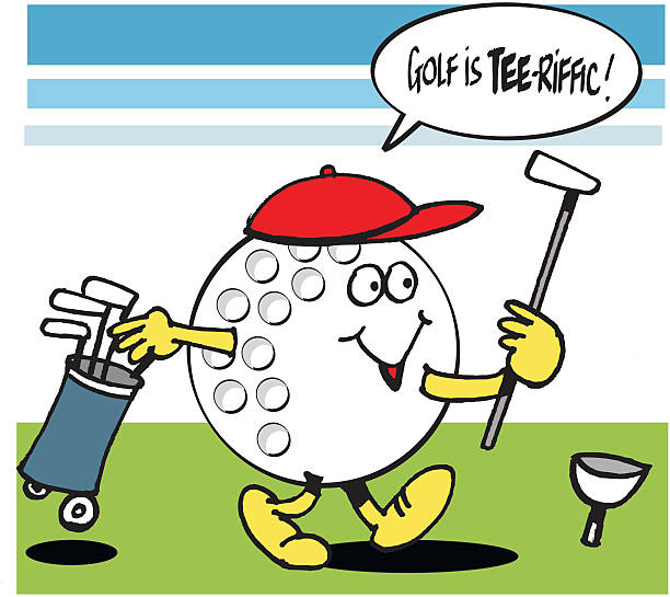 Royalty Free Golf Funny Clip Art, Vector Images