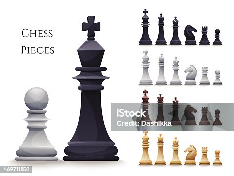 istock Vector Chess Figures big set 469711850