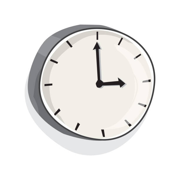 120 Cartoon Of A Ticking Clock Animation Illustrations & Clip Art - iStock