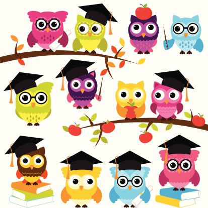 Free Teacher Owl Clipart in AI, SVG, EPS or PSD