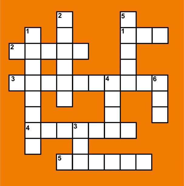 4,049 Crossword Puzzle Illustrations &amp; Clip Art - iStock