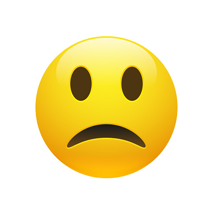Vector Emoji Yellow Sad Face Stock Illustration Download Vector Emoji Yellow Sad Face Stock Illustration Download