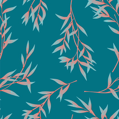Vector foliate pattern