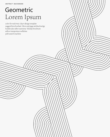 Vector Geometric Minimalism Line Pattern Backgrounds For Design